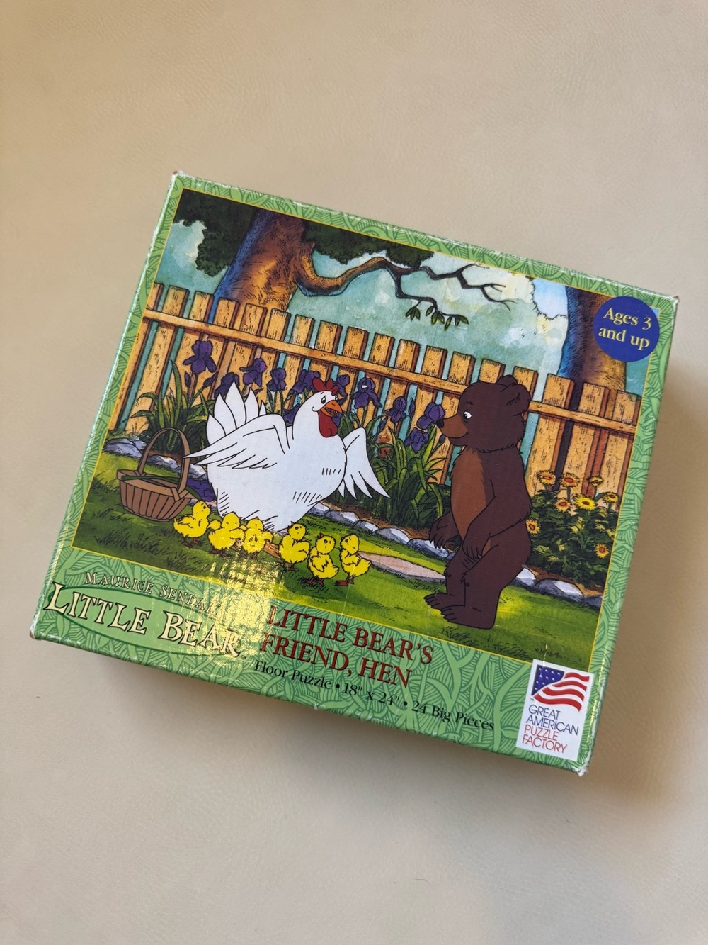 1999 Little Bear Floor Puzzle
